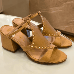 Sandália Mule Amêndoa