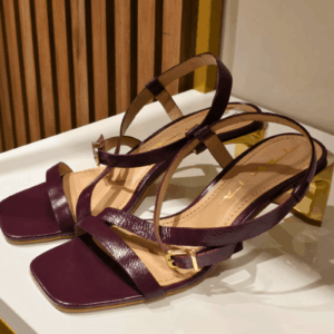 Sandália Uva Metálica